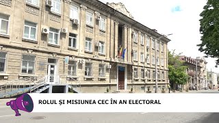 Rolul și misiunea Comisiei Electorale Centrale în an electoral [upl. by Enamrej229]