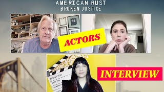 Jeff Daniels amp Maura Tierney Interview How American Rust Broken Justice Season 2 Fixes Pacing Issue [upl. by Aivax646]