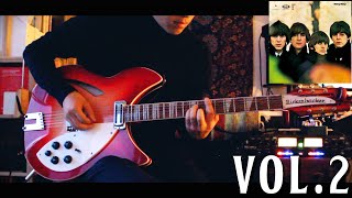 Rickenbacker 36012 C63 DEMO with the Beatles MASHUP Vol2 [upl. by Ahsienaj]