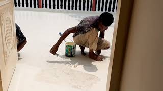 how to do epoxy flooring  Berger Flooring Colour  Floor Protector  Epoxy flooring in Bangladesh [upl. by Alleyn974]