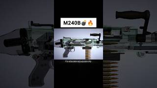 M240B How This Powerful Machine Gun Works  Quick Breakdown [upl. by Zampino]