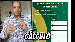 CALCULADORA DE DOBLE SUELDO SALARIODENAVIDAD [upl. by Fairweather]