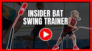 The Best Baseball Swing Trainer for Kids is The Insider Bat Swing Trainer [upl. by Tinaret]