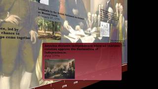 Timeline  The American Revolution English [upl. by Adiaros]