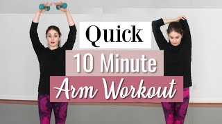 Quick 10 Minute At Home Arm Workout  Kathryn Morgan [upl. by Hal]