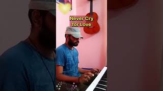 Never Cry for Love  Piano shorts keyboard synthesizer [upl. by Noe29]