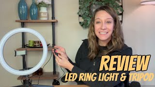 Ring Light with Stand review [upl. by Diraf]