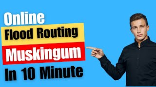 Flood Routing in Rivers using Muskingum Method  Simple and Fast [upl. by Elletsyrk110]