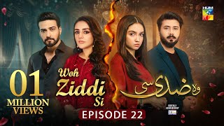 Woh Ziddi Si  Episode 22  16th Nov 2024  Aina Asif amp Shazeal Shaukat  SIA BEAUTY CREAM  HUM TV [upl. by Moreville370]