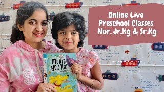 Online Preschool Live Classes for Nur JrKg amp SrKg by Risha Mam [upl. by Lalo]