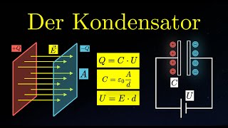 Der Kondensator EINFACH erklärt  Elektrizität 11 von 14 [upl. by Akirdnas782]