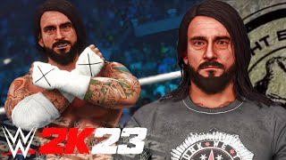 WWE 2K23 Cm Punk 2010 Straight Edge Society w Entrance  WWE 2K23 Community Creations [upl. by Latrina432]