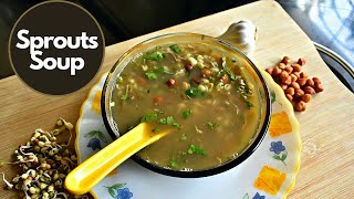 Quick amp Easy Sprouts Soup Recipe  Nutrition Rich amp Healthy Recipe By Anjali Gothane [upl. by Soalokcin]