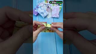 How to Make Bag with Color Paper  DIY Paper Bags Making  Origami Paper Bag artandcraft bagcraft [upl. by Florinda]