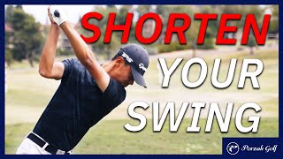 Are you OVER SWINGING  Backswing Tips [upl. by Tesler798]