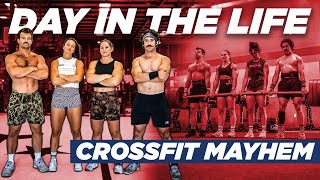 A DAY IN THE LIFE OF TEAM CROSSFIT MAYHEM  CrossFit Games Training [upl. by Tu]