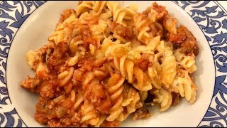 Fusilli con sugo alla Bolognese preparati con pentola GM [upl. by Lionel]