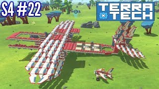 Terratech  Ep22 S4  Huge Plane Build Beginnings  Terratech v10 Gameplay [upl. by Grath]