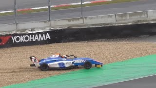 FFSA F4 French Championship Nürburgring 2024 Crashes Spins amp Action [upl. by Ovid89]