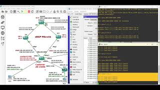 Mikrotik eBGP Configuration V7 ipv4 amp ipv6 ASPATHPREPENDING LOCALPREF ASPATH FILTERING [upl. by Olzsal]