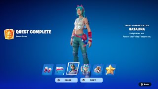 NEW WORKING How to Get Katalina Skin Bundle FREE In Fortnite LEGO Katalina Free Mobile Bundle [upl. by Bodi]