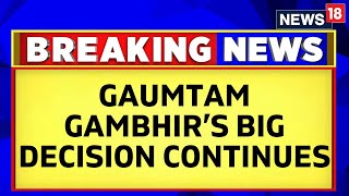 Lok Sabha Elections  Gautam Gambhir Urges BJP Chief To Relieve Him From Political Duties  News18 [upl. by Nohtan]