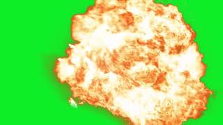 EXPLOSION green screen no copyright [upl. by Alex]