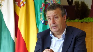 El presidente de la Diputación de Sevilla sostiene que quothay que sacar la sequía del debate polí [upl. by Nesaj357]