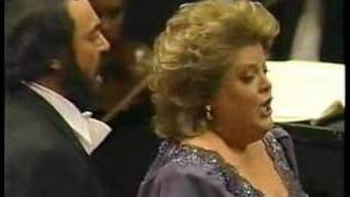 Luciano Pavarotti and Deborah Voigt in Ballo in Maschera [upl. by Baudoin]