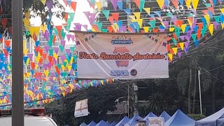 Fiesta Banchetto Santoleño 2024  Walking Along Santolan Pasig City  September 2024 ontheroad [upl. by Arries]