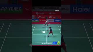 Lee Zii Jia Vs Viktor Axelsen the best shot  Malaysia masters 2024 badminton leeziijia [upl. by Selim]