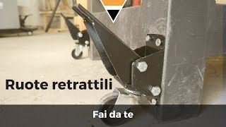 Fai da te  Ruote Retrattili  Lavorazione dei metalli [upl. by Waynant]