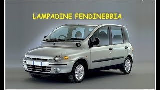 Come sostituire le lampadine dei fendinebbia su Fiat Multipla [upl. by Kaylee]