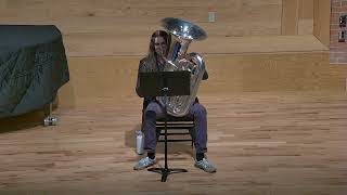 OkMEA 20242025 AllState Tuba Etude Round 2 Bordogni No 28 [upl. by Jackie]