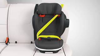 Learn how to install the booster seat BeSafe iZi Flex FIX iSize [upl. by Renate]