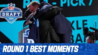 Best Moments from Round 1  2024 NFL Draft [upl. by Osgood221]