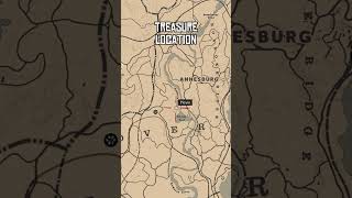 EASY Treasure Location In RDR2 rdr2 reddeadredemption [upl. by Spatz]