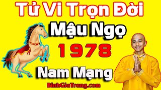 Tử vi trọn đời 1978 nam mạng Cuộc đời biến động sóng gió  Tử vi trọn đời tuổi Mậu Ngọ nam mạng [upl. by Dalpe866]