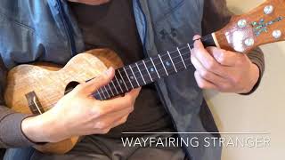 Wayfaring Stranger Fingerstyle Ukulele Solo [upl. by Nnylyaj]