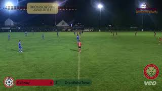 081024 Harrogate Railway Athletic vs Dronfield Town FC Match Highlights [upl. by Ydwor734]