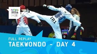 Taekwondo  Knockout Rounds  Full Replay  Nanjing 2014 Youth Olympic Games [upl. by Kory409]