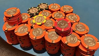 I Go On BIGGEST Tear Of My Life ACES Three Times Top Set In ENORMOUS All In Poker Vlog Ep 317 [upl. by Akimert]