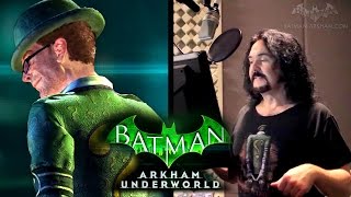 Batman Arkham Underworld  The Voice of Riddler [upl. by Rehtse615]