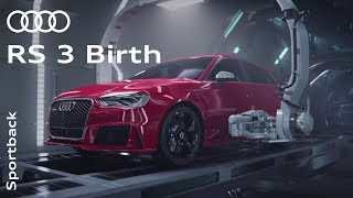 The Audi RS 3 “Birth” [upl. by Akerdna121]