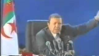 Algerie Premier Discours de Abdelaziz Bouteflika en Kabylie [upl. by Aicnelev]