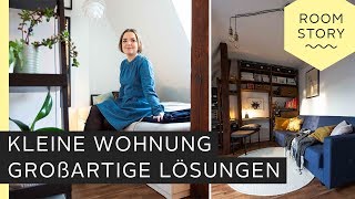 Kleine Wohnung großartige Platzlösungen – Helens Roomstory  Roombeez – powered by OTTO [upl. by Howland]