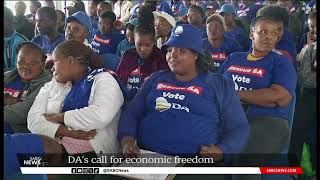 Rescue South Africa Tour  Freedom without a job is a form of abuse John Steenhuisen [upl. by Elicia]