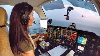 Capt Valerie BLOWS AWAY my TBM850 with her TURBOCHARGED BARON [upl. by Rucker]