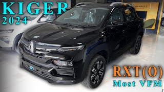 Renault KIGER RXT O 2024  Most Value For Money Variant  Features  Price  Interior  Exterior [upl. by Lerrej]