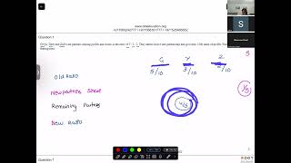 Calculation of Profit Sharing Ratio Admission Q1 [upl. by Gaudette]